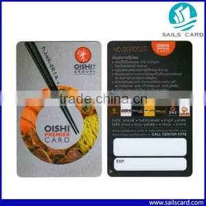 4 Color CMYK Printing Hico Magnetic Stripe PVC Card Quality Choice thumbnail-1