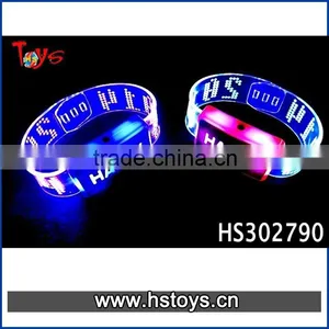 2015 China Manufactuer Flashing OEM Words Watch Motion Led Light Bracelet thumbnail-1