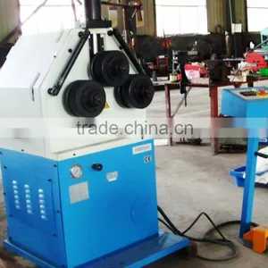 3 Roll Automatic Profile Rolling Machine/roll Bending Machine for Profile Bar and Pipes RBM50 thumbnail-4