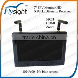 D533 7" High Resolution 1024x600 HDMI LCD Monitor for FPV Airplane RC RTF thumbnail-1