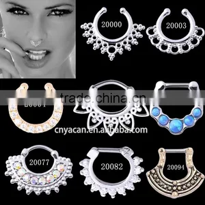 Wholesale Hot Sale Fashion Newest Design Fake Septum Piercing thumbnail-1