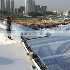Clear ETFE Coated Film Tensile Fabric Architecture Canopy in Hannove thumbnail-4
