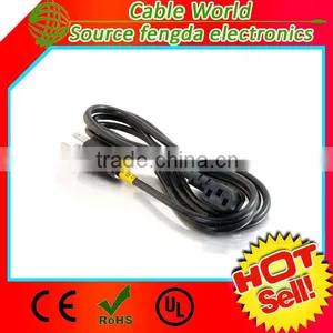 High Quality! Right Angle US AC Power Cord NEMA 5-15P to IEC C13 thumbnail-1