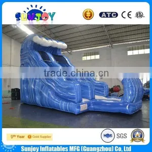 2016 Sunjoy China Factory Price Commercial Giant Inflatable Water Slides thumbnail-5