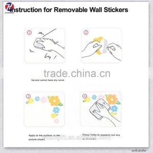 High Quality Sticker Printing Charming City Scene Design Eco-Friendly PVC Waterproof Removable Decor Chalkboard Wall Sticker thumbnail-6