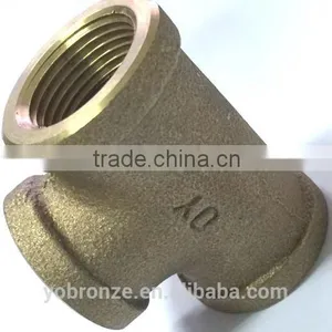 Taiwan Made Brass 45 Degree y Branch Pipe Fitting Lateral Tee thumbnail-6