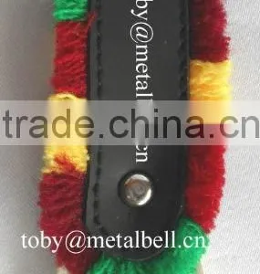 1''mini Metal Cow Bell Keyring A4-C017 With Strap as Souvenirs (E316) thumbnail-1