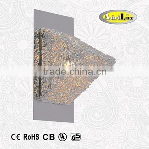 Pyramid Shade Metal Decorative G9 Wall Lighting Fixture thumbnail-1