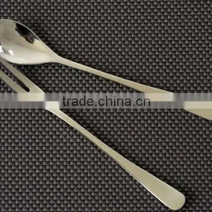 Stainless Steel Cutlery Dessert Fork and Spoon 2pcs Set Stainless Steel Cutlery thumbnail-1