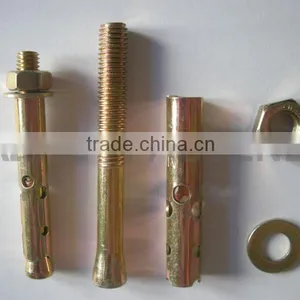 High Quality Steel Sleeve Anchors With Nut and Washer thumbnail-1