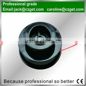 Nylon Grass Double Line Nylon Head Garden Tool Parts New Tape Brush Cutter Trimmer Head thumbnail-1