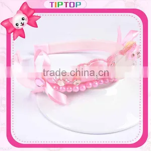 Hello Kitty Headband With Ribbon Bow and Beads thumbnail-1