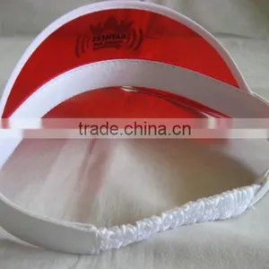 2015 Summer Fast Dry Fit Plain Design Eva Sun Visor Cap thumbnail-3