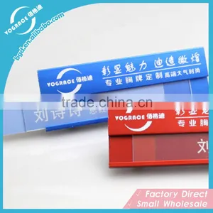 Custom Best Quality Nameplate With Plastic Safety Pin thumbnail-1
