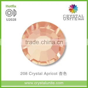 U2028 Crystal Apricot Optimal Hot Fix Rhinestone thumbnail-1