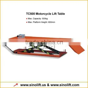 TC500 Motocycle Scissor Lift Tabe thumbnail-1