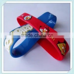 2015 Custom Cute Pvc Wristband 3d Rubber Band Bracelet Maker thumbnail-6