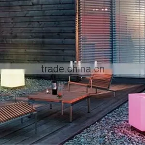 New Design Magic Colorful Light and Portable Led Cube Seat thumbnail-4