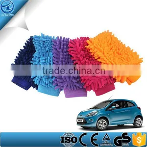 Microfiber Premium Car Wash Mitt ,Dual Sided Chenille Glove Cleaning Cloth Towel for Car, Wood, Furniture & Glass thumbnail-1