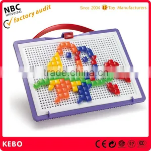 Plastic Edcational Mushroom Nail Toys for Kids thumbnail-1