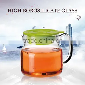 Wholesale Glassware Suppliers High Borosilicate Water Filter Pitcher for 500ml thumbnail-1