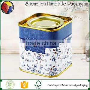 Lovely and Colorful Tin Tea Tin Hot Sale Christmas Gift thumbnail-2