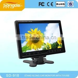 9inch Super Slim Car TV Monitor With USB,SD Card thumbnail-1