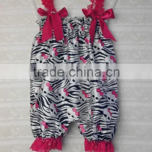 New Baby Girls Rompers New Chevron Satin Adorable Bubble Romper Baby Knickers Turquoise Pink Chevron Satin Petti Bubble Knickers thumbnail-5