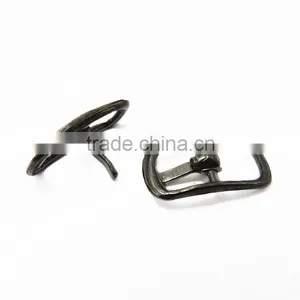 8mm Small Black Metal Buckle For Shoes thumbnail-4