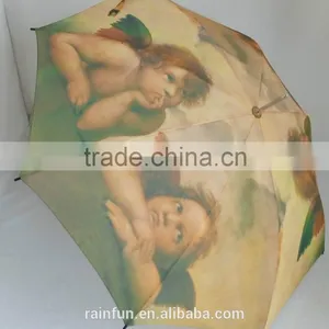 Automatic Long Customized Promotion Umbrella thumbnail-2