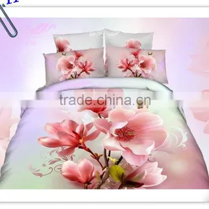 4 Pcs Home Textile Cotton Bedding Set Blanket Cover 3d Duvet Cover Set Bed Linen Set Made in China thumbnail-6