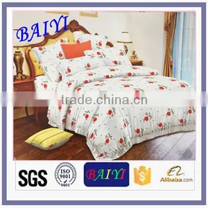70gsm Brushed 100% Polyester Bedsheet Fabric With Flora Pigment Printing for Home Textile/polyester Fabric to Brazil thumbnail-4