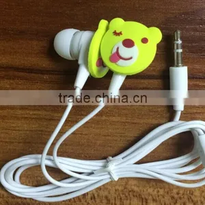 Silicone Earphone With Embossed Logo for Gift thumbnail-3