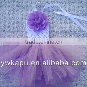 Top Quality Tutu Dress Fancy Design Baby Girl Dress With Flower Cheap Price Made in Kapu thumbnail-4