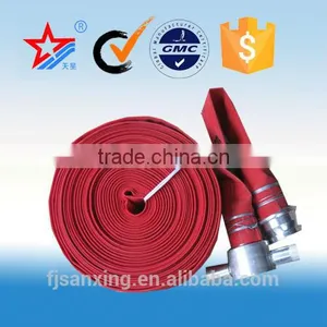 Rubber and Plastic Lined Layflat Fire Hose, Fire Hose With Storz Coupling thumbnail-1