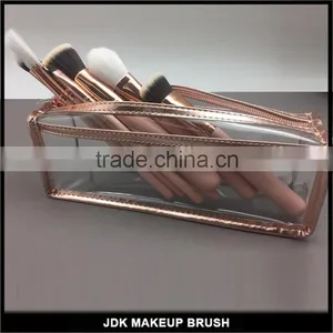 9 Pieces Makeup Brush Pink Makeup Brush Set High Quality Cosmetic Brush Set thumbnail-4