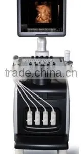 CE Approved Trolley 3D/4D Color Doppler Ultrasound System I8 for Vascular With Convex Linear Probe thumbnail-2
