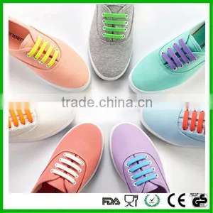 Fashion Silicone Kids Adults Shoe Laces Shoelaces no Tie Lazy Shoelaces thumbnail-1