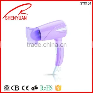 Mini DC Motor Travel Hair Dryer Foldable Design Made in China Hot Selling USA thumbnail-1
