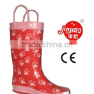 Children Rubber Boots With Handle thumbnail-1