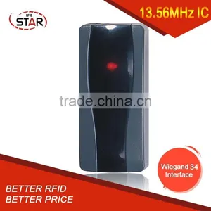 Smart RFID High Frequency Wireless Wiegand MF IC Card Reader thumbnail-3