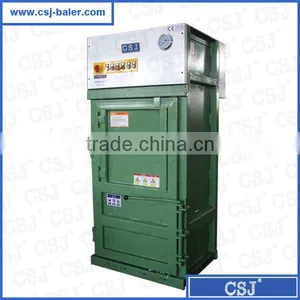 CE StandardJP8060T5XMini Recyling Soft Rubbish Baler thumbnail-4