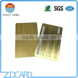 Factory Direct Hico/loco Metal Magnetic Stripe Business Card thumbnail-5