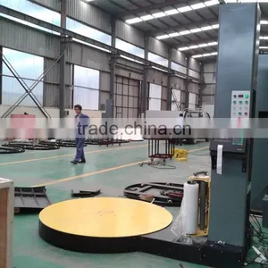 Stretch Pallet Wrappe/goods Pallet Wrapping Machine Include Weight Systerm thumbnail-4