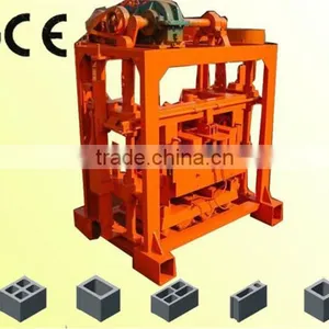 Low Price Block Machine QT40-2 Semi Automatic Mechanical Concrete Block Machine thumbnail-1