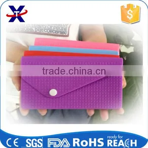 Envelope Shape Silicone Mini Hand Bag for Ladies Silicone Rubber Coin Purse thumbnail-1