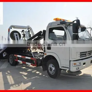 DFAC Flat Wrecker for Sale thumbnail-1