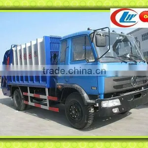 DongFeng 153 New Hydraulic System Compression Garbage Truck thumbnail-1