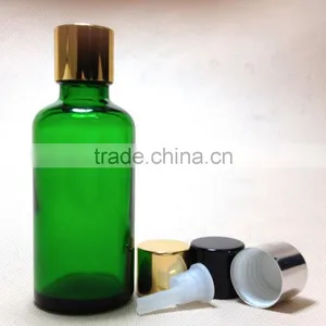 The New 50ml Consmetic Dropper Bottle Glass With Plastic Short Dropper thumbnail-1