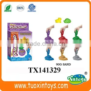 Eco-friendly Safe Kids DIY Play Sand Plastic Molding Intelligent Toys thumbnail-4